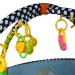 Piscina per bambini a forma di tartaruga con palline e accessori 70x90cm