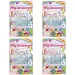 Pittura per finestre: Set di pittura per finestre unicorno in quattro varianti 1 pezzo
