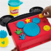 Play-Doh: Disney Jr. On-The-Go Mickey - set portatile di pasta modellabile - Hasbro