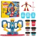 Play-Doh Marvel: Laboratorio di Armature di Iron Man degli Avengers con luci e suoni - Hasbro