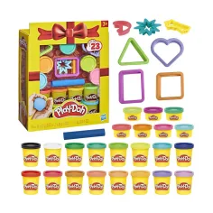 Play-Doh: Set con 23 vasetti di pasta modellabile e altri accessori - Hasbro immagine 1