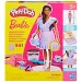 Play-Doh: Set di pasta modellabile Barbie Fashionista con abito a balze e bambola - Hasbro