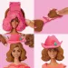 Play-Doh: Set di pasta modellabile Barbie fiori e frange - Hasbro