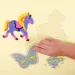 PlayBox: Base perline stirabili MIDI da 5mm a forma di farfalla e cavallo