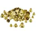 PlayBox: Campanelle decorative dorate confezione da 100 pezzi
