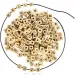 PlayBox: Cubetti di legno naturale infilabili 7x7mm confezione da 300 pezzi