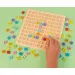 PlayBox: Gioco educativo in legno colorato ABC 25x25cm