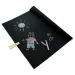 PlayBox: Lavagna a rullo nera con gessetti colorati 200x45cm