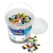 PlayBox: Mosaico creativo colorato mix 12x12mm confezione da 600 pezzi