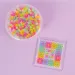 PlayBox: Perline MIDI da 5 mm da stirare, confezione da 1000 pezzi in colori trasparenti chiari