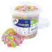PlayBox: Perline MIDI da 5mm stirabili, 5000 pezzi in mix trasparente in secchio