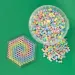 PlayBox: Perline MIDI da stirare da 5 mm, confezione da 1000 pezzi in colori pastello
