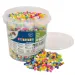PlayBox: Perline colorate MIDI da 5 mm stirabili in un secchio, set da 5000 pezzi