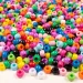 PlayBox: Perline colorate a forma di cilindro colori base confezione da 1000 pezzi