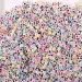 PlayBox: Perline colorate infilabili con lettere e numeri 1500 pezzi da 6mm