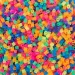 PlayBox: Perline da stirare MIDI neon da 5 mm in secchio, confezione da 5.000 pezzi