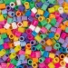PlayBox: Perline da stirare XL MAXI da 9 mm in colori pastello e neon in secchio, confezione da 1400 pezzi