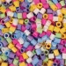 PlayBox: Perline da stiro XL MAXI da 9 mm in colori pastello, confezione da 1000 pezzi