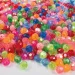 PlayBox: Perline decorative colorate in plastica infilabili, confezione da 250 pezzi