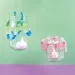 PlayBox: Perline decorative colorate in plastica infilabili, confezione da 250 pezzi