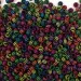 PlayBox: Perline nere con strisce colorate 1550 pezzi 9mm