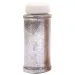 PlayBox: Polvere di glitter argento in barattolo da 80 grammi