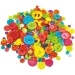 PlayBox: Pulsanti colorati di diverse dimensioni confezione da 500g