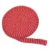 PlayBox: Rotolo di tessuto riempibile rosso-grigio 10m x 3cm