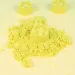 PlayBox: Sabbia modellabile gialla in secchio da 1 kg