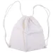 PlayBox: Sacca da ginnastica bianca, borsa sportiva 34x35cm