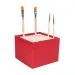 PlayBox: Scatola portapennelli con 64 scomparti 13x13x10cm