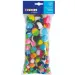 PlayBox: Set di 100 pompon colorati di diverse dimensioni