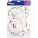 PlayBox: Set di 12 maschere di carta Pirati