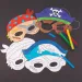 PlayBox: Set di 12 maschere di carta Pirati