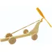 PlayBox: Set di 6 auto in legno fai-da-te con elica