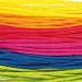 PlayBox: Set di 6 corde riflettenti colorate, 4mm x 2,6m