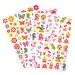 PlayBox: Set di adesivi con farfalle e principesse per ragazze, 221 pezzi