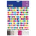 PlayBox: Set di adesivi creativi con lettere, 1100 pezzi