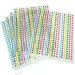 PlayBox: Set di adesivi decorativi 3D da 8 mm, confezione da 2150 pezzi