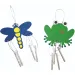 PlayBox: Set di campanelli a vento fai-da-te con animali, 12 pezzi