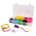 PlayBox: Set di creazione di braccialetti in gomma con 9 colori, set da 2700 pezzi