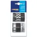 PlayBox: Set di nastri adesivi decorativi in bianco e nero, confezione da 6 pezzi