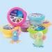 PlayBox: Set di pasta modellabile in colori pastello in barattolo 6x14 grammi