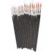PlayBox: Set di pennelli a testa tonda da 20 pezzi