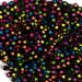 PlayBox: Set di perline a forma di cuore in plastica nera, 300 pezzi