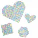 PlayBox: Set di perline da stirare MIDI pastello da 5 mm in secchio, confezione da 10.000 pezzi.