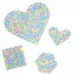 PlayBox: Set di perline da stirare MIDI pastello da 5 mm in secchio, confezione da 20.000 pezzi