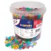 PlayBox: Set di perline in plastica colorate e trasparenti da 2200 pezzi