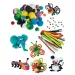 PlayBox: Set di pompon colorati con animali