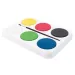 PlayBox: Tavolozza acquerelli con 6 dischi da 55 mm colori base